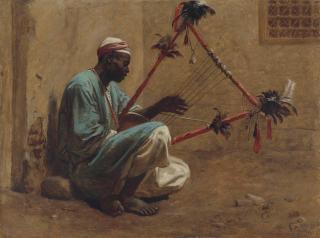 Frederick Goodall - The Kissar Player