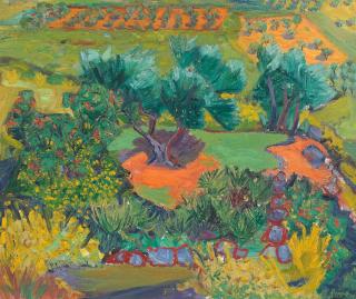 Frederick Gore C.B.E., R.A. - Les Baux