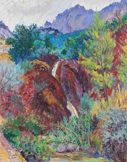 Frederick Gore C.B.E., R.A. - Mountain Torrent, Fornalutx