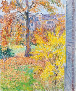 Frederick Gore C.B.E., R.A. - November, Elm Park Gardens