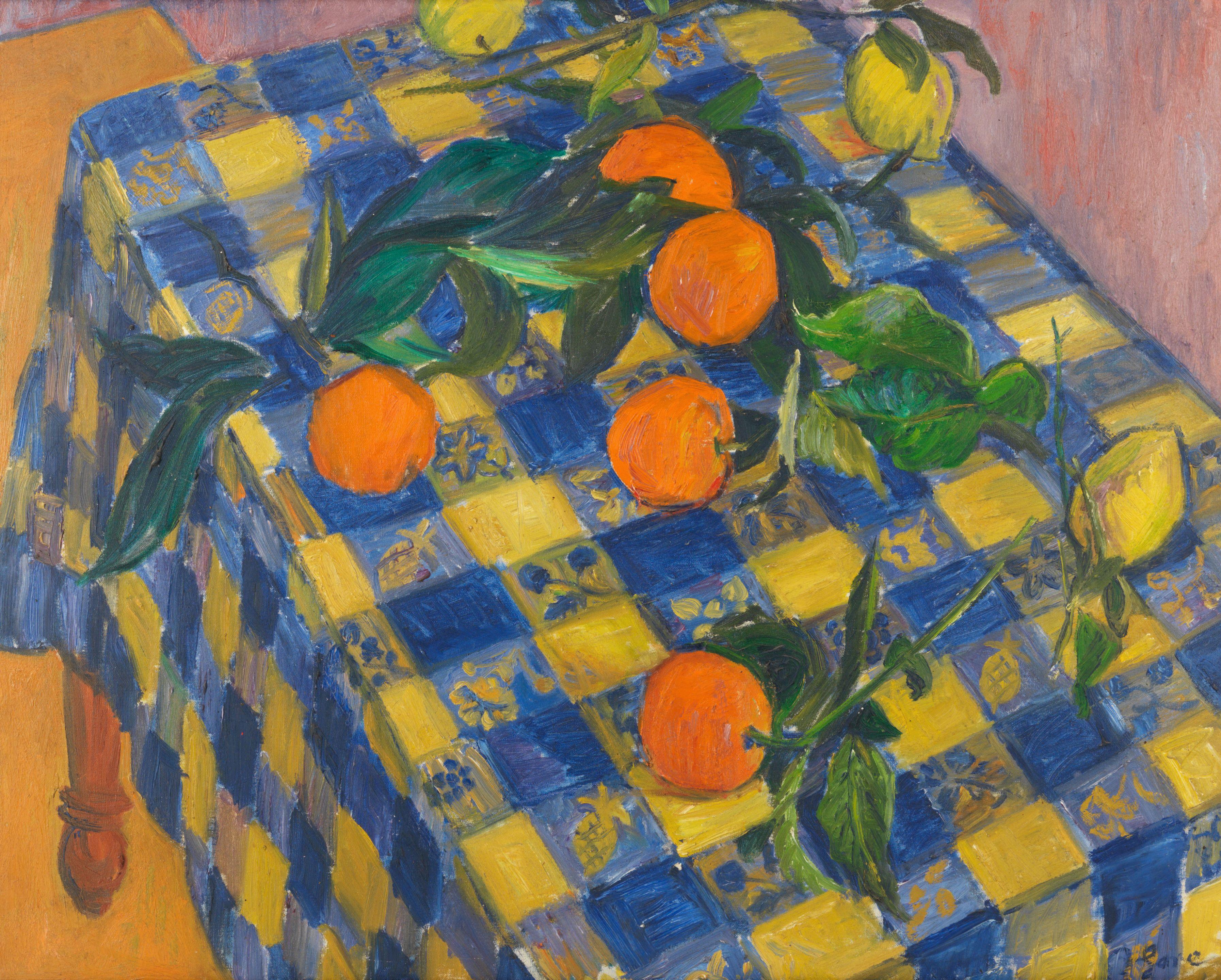 Frederick Gore C.B.E., R.A. - Oranges, Fornalutx, Majorca