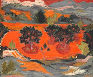 Frederick Gore C.B.E., R.A. - The Red Hill - Les Baux