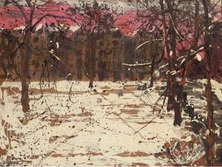 Frederick Gore, R.A. - Elm Park Gardens, Winter