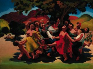 Frederick Gore, R.A. - Peasant Dance