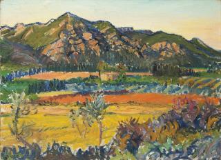 Frederick Gore, R.A. - Vallée des Baux