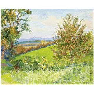 Frederick Gore - Crabapple Tree, Bonnieux