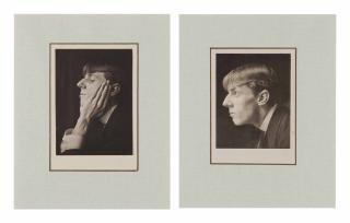 Frederick H. Evans - Double Portrait of Aubrey Beardsley, 1894