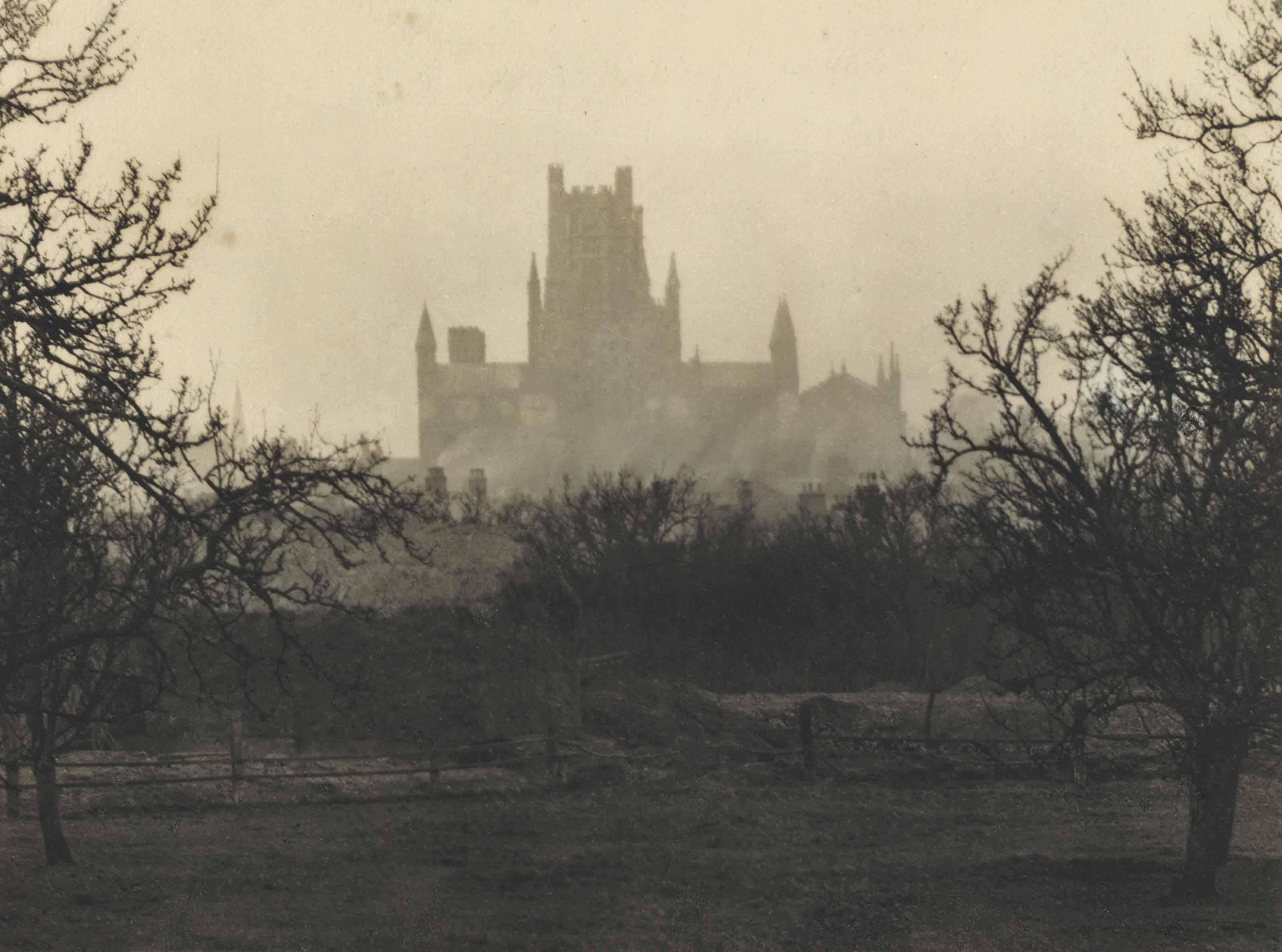 Frederick H. Evans - Ely Cathedral: Evening View from the East, 1916