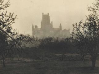 Frederick H. Evans - Ely Cathedral: Evening View from the East, 1916