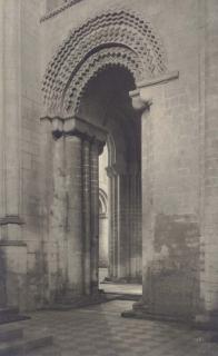 Frederick H. Evans - From South West Chapel into Nave, c. 1900