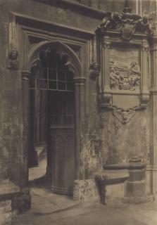 Frederick H. Evans - Westminster Abbey, North Ambulatory, Chapel of St. Erasmus, 1911