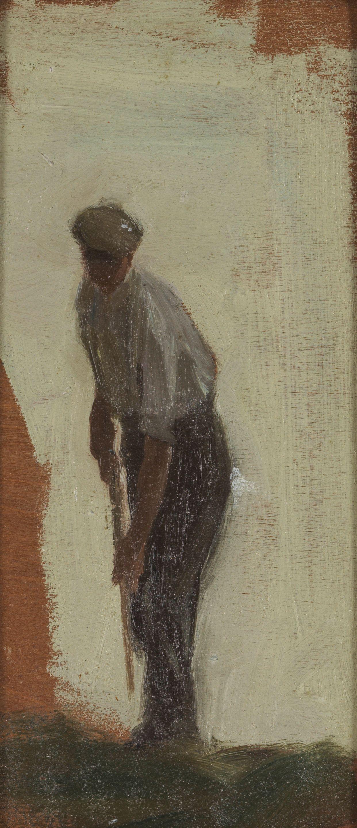 Frederick Hall - Figure hoeing