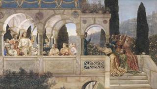 Frederick Hamilton Jackson - A Religious Ceremony