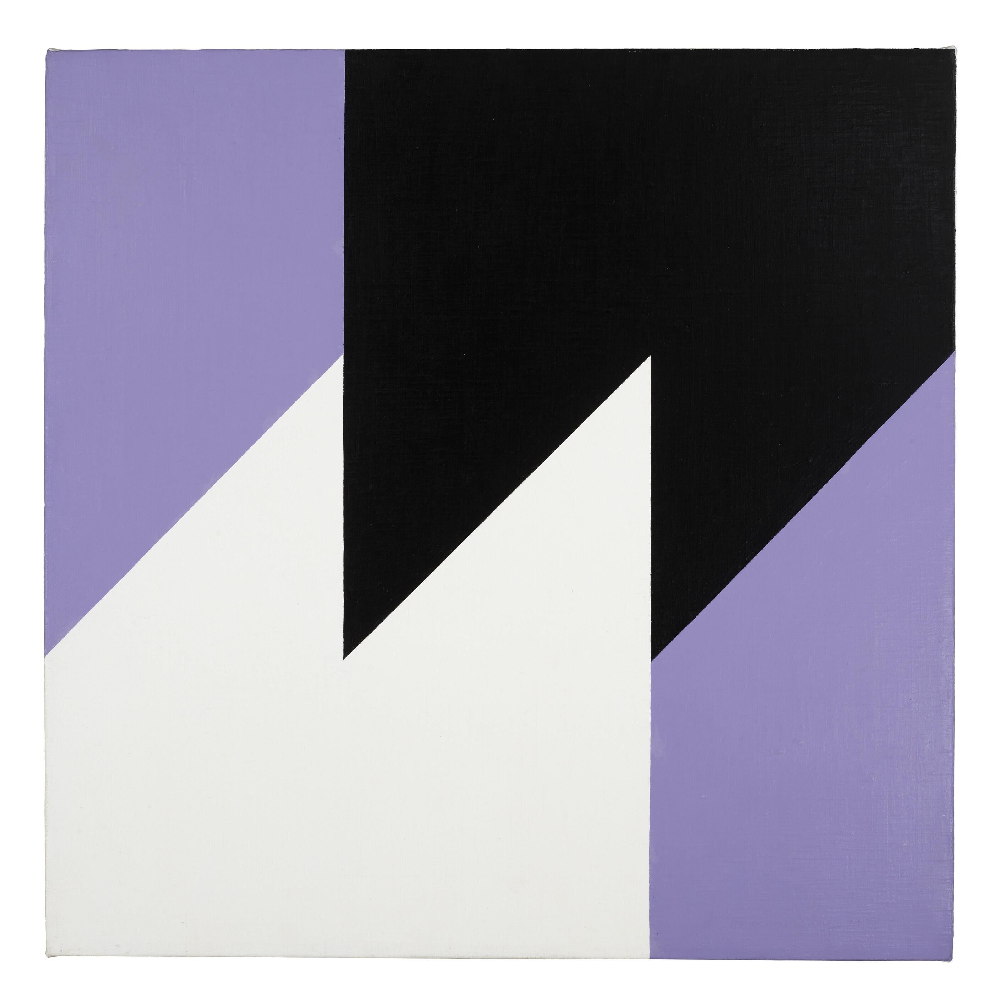 Frederick Hammersley - Biased #9, 1978