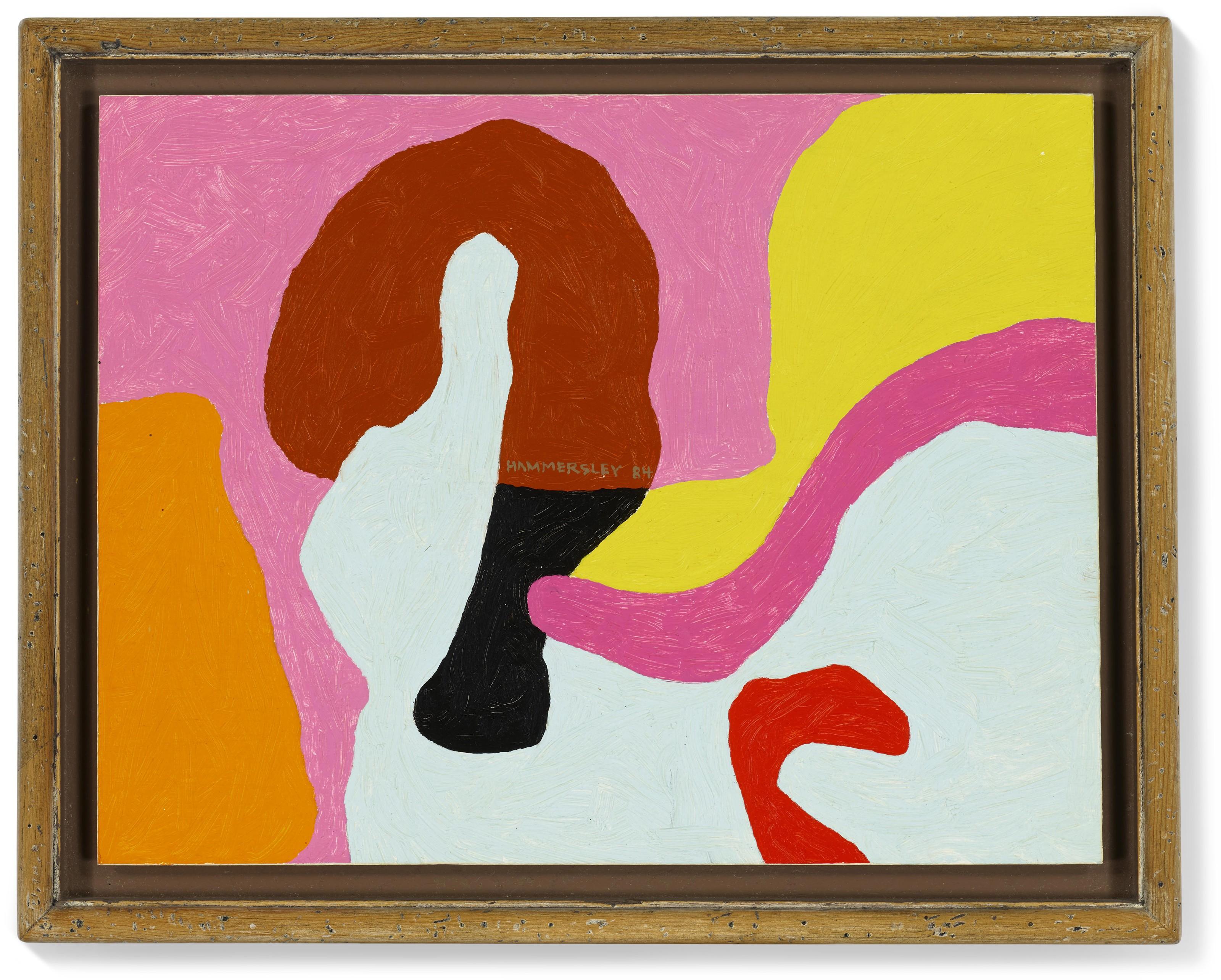 Frederick Hammersley - Getting warm (#9 1984)