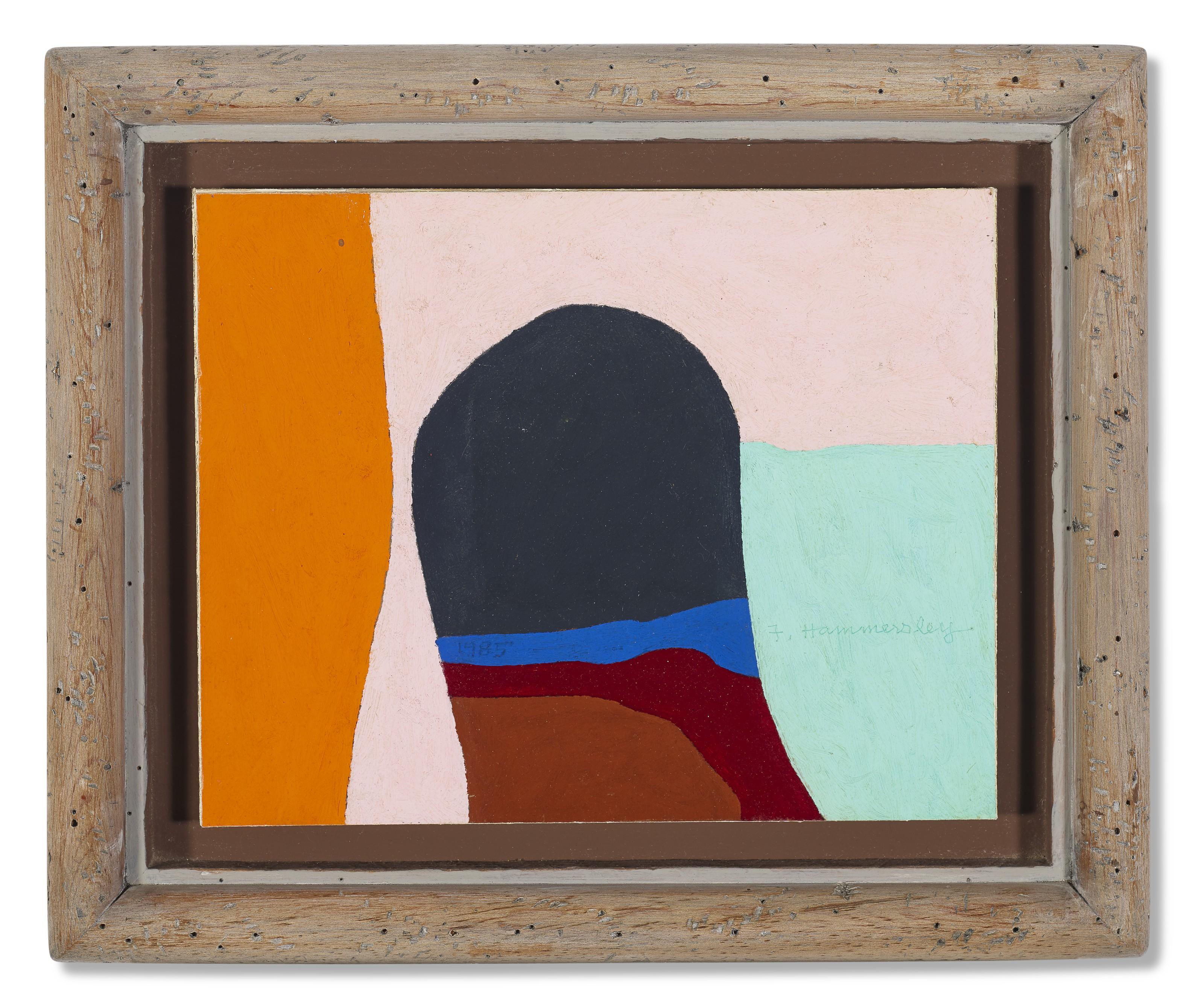 Frederick Hammersley - Head on (#15 1985)