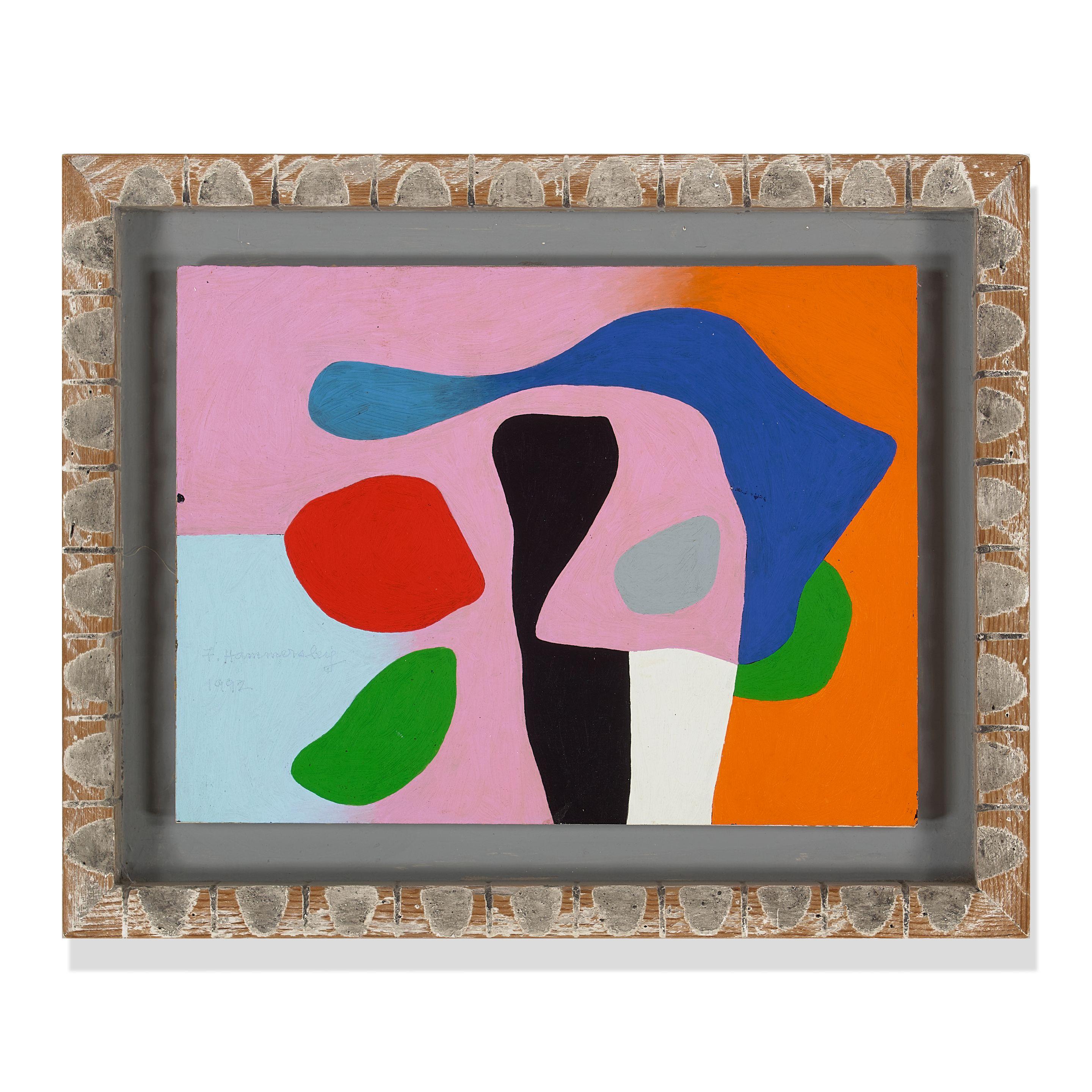 Frederick Hammersley - Rhyme & reason, #5 1992