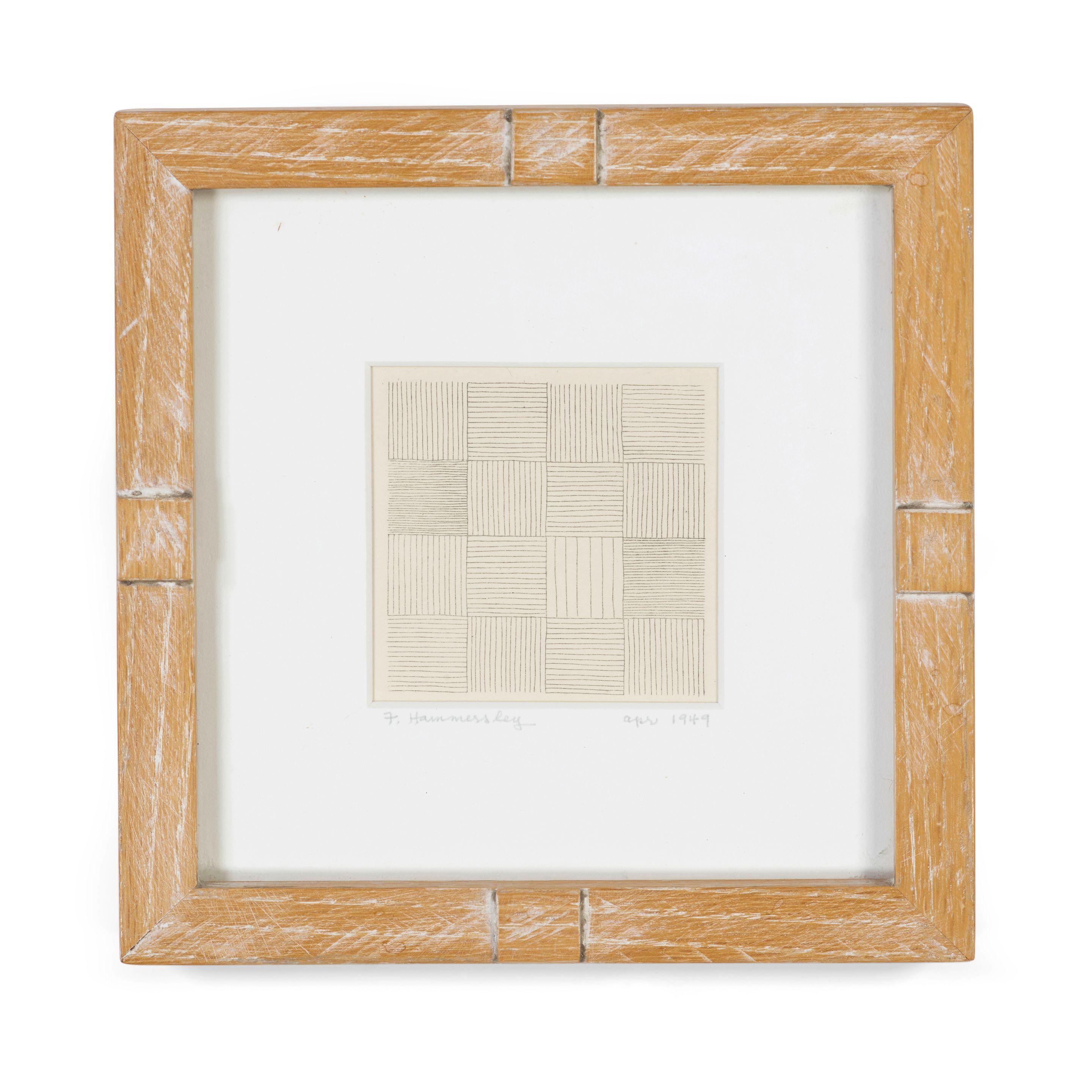 Frederick Hammersley - Understudy, #6-a 1949