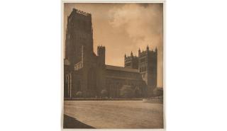 Frederick Henry Evans - Durham Cathedral, from the Close