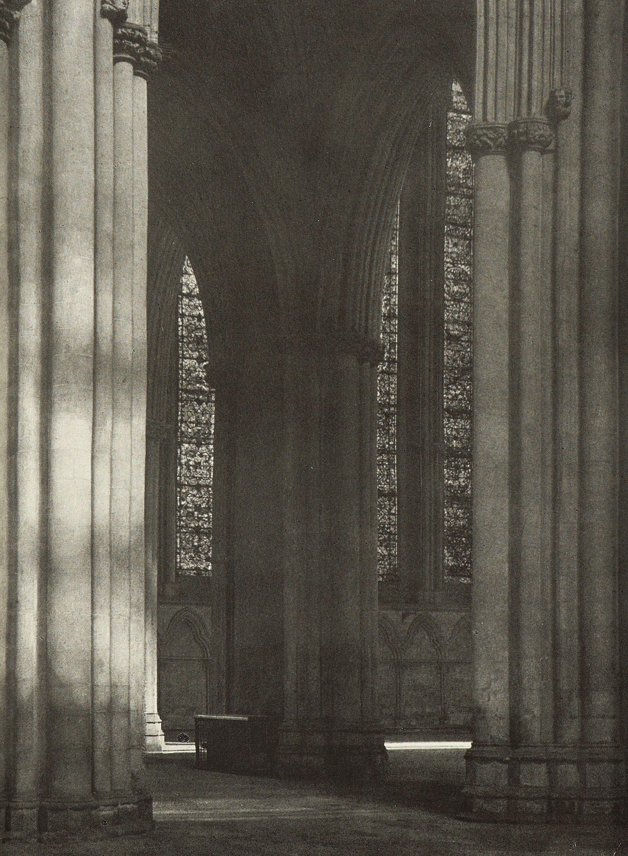 Frederick Henry Evans - The North Transept (York Minster, York, England)