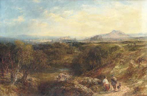 Frederick Henry Henshaw - Edinburgh from Corstorphine