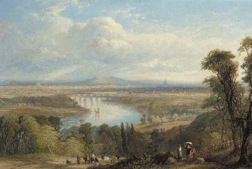 Frederick Henry Henshaw - Rome from the campagna