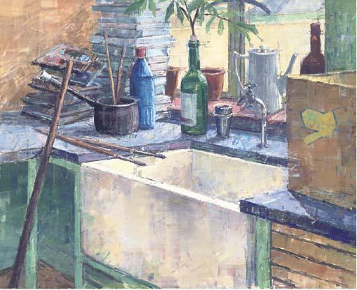 Frederick Henry Stonham, F.R.S.A. - The studio sink