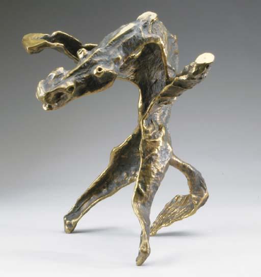 Frederick J. Kiesler - Springing Horse