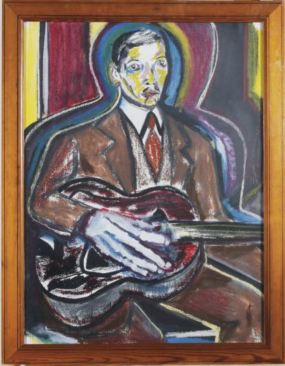 Frederick James Brown - Portrait of a musician