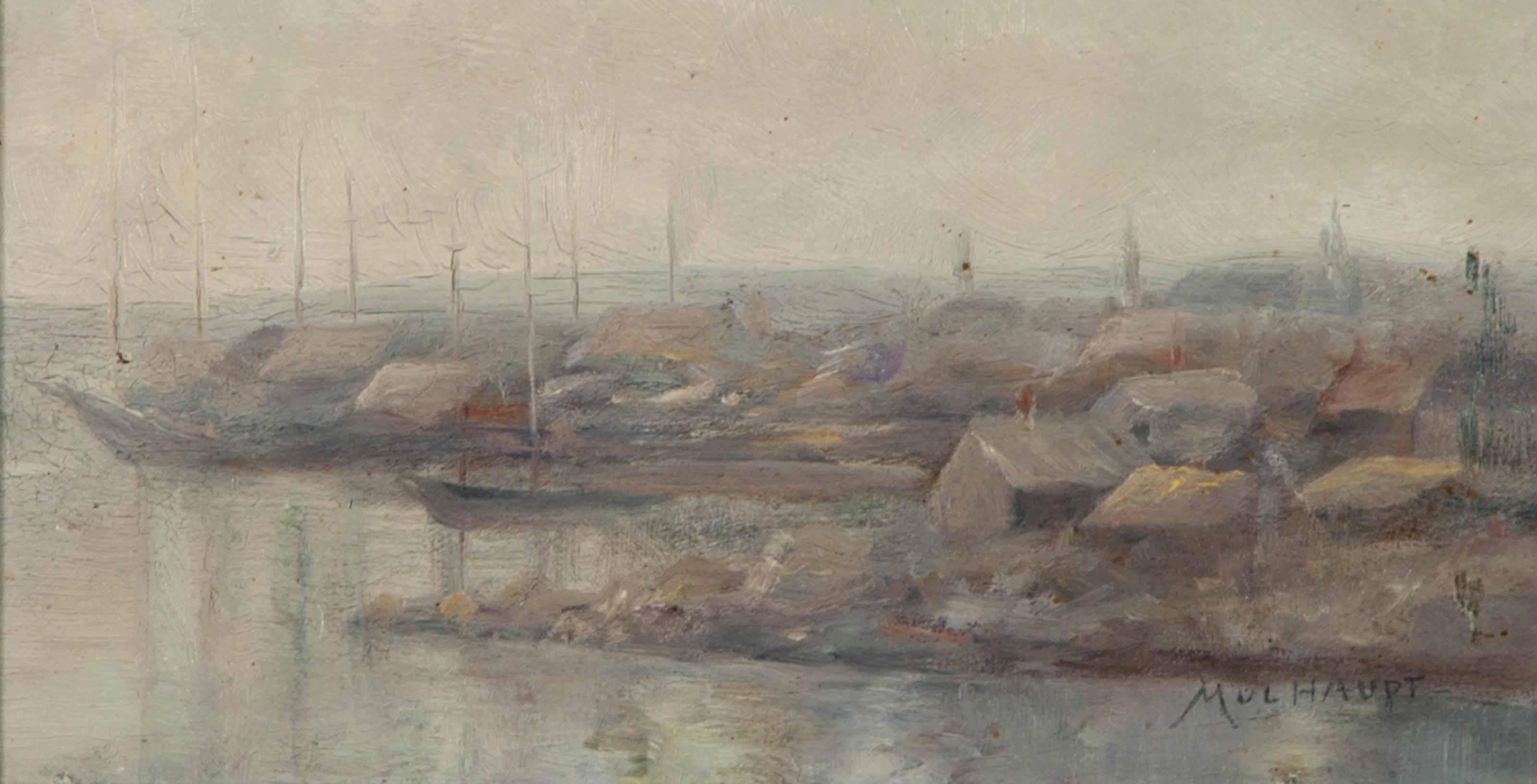 Frederick John Mulhaupt - Seaside village