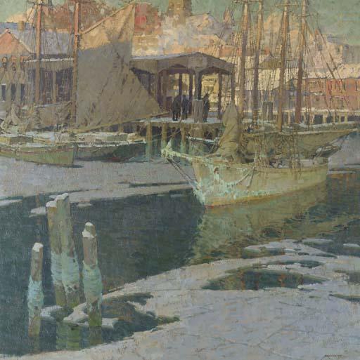 Frederick John Mulhaupt - The White Schooner