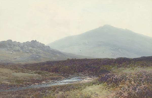 Frederick John Widgery - A Moorland Landscape