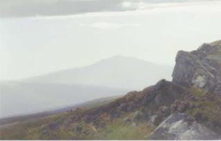 Frederick John Widgery - Cattle Grazing On Dartmoor