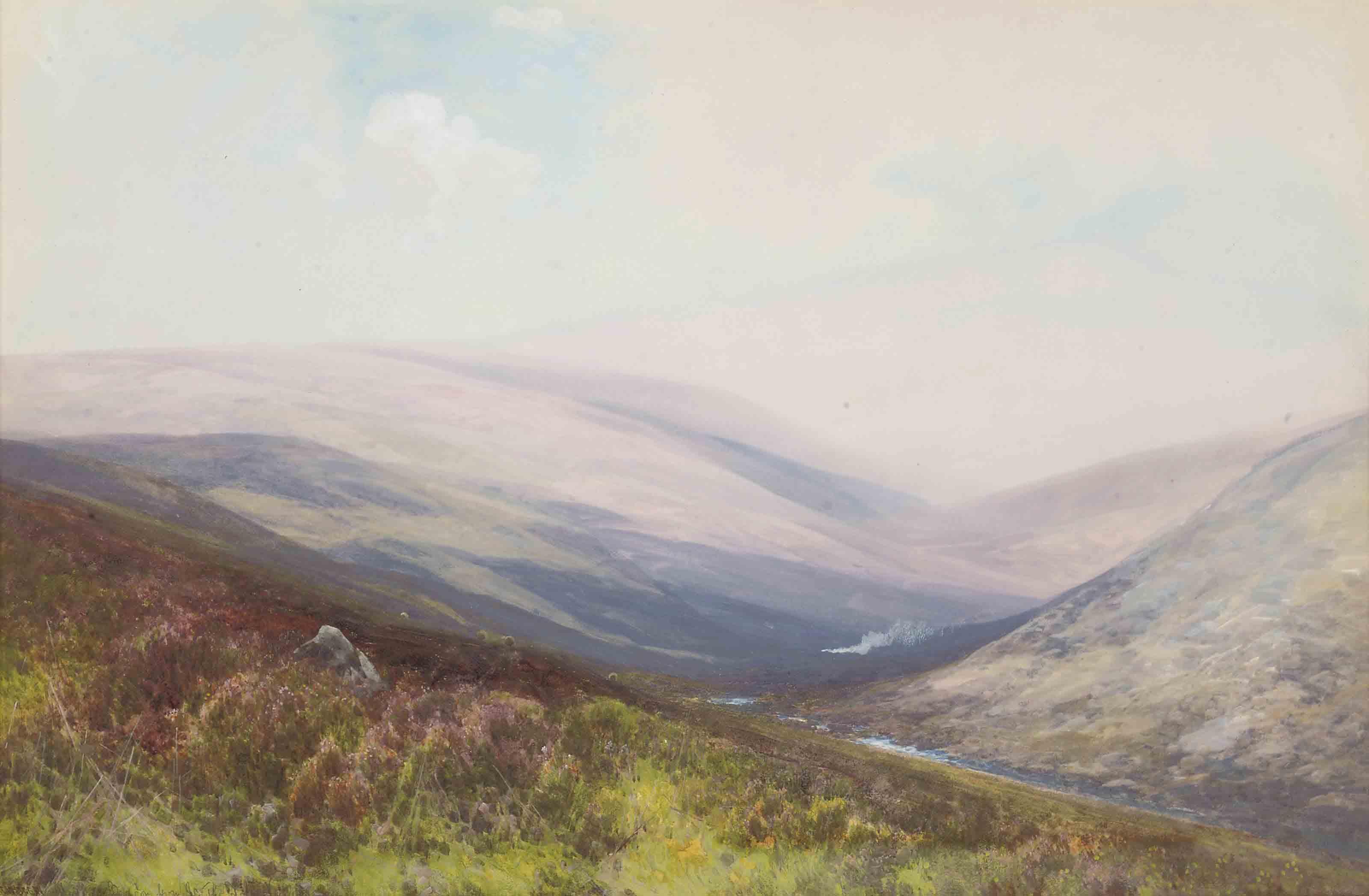 Frederick John Widgery - Dunkery Beacon from the Doone Valley, Exmoor