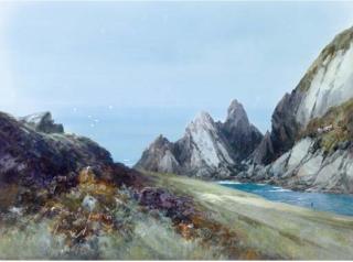 Frederick John Widgery - Near Morthoe, North Devon; And Rackham Bay, North Devon (Illustrated)