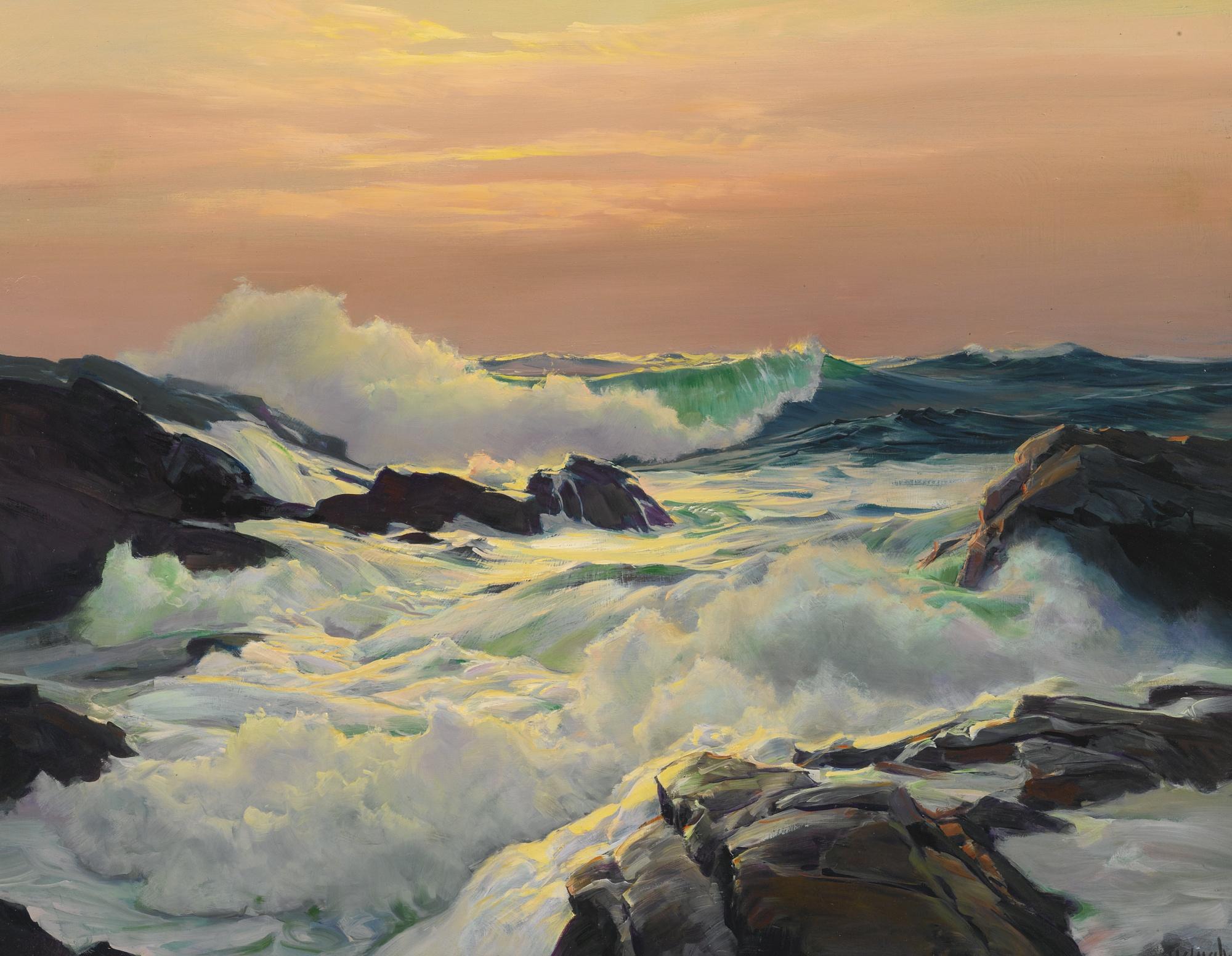 Frederick Judd Waugh - Bright Foam
