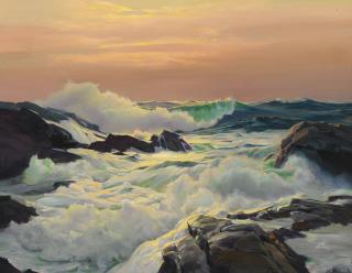 Frederick Judd Waugh - Bright Foam