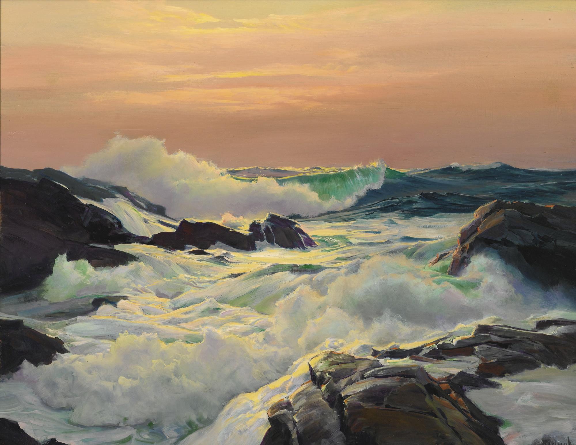 Frederick Judd Waugh - Bright Foam