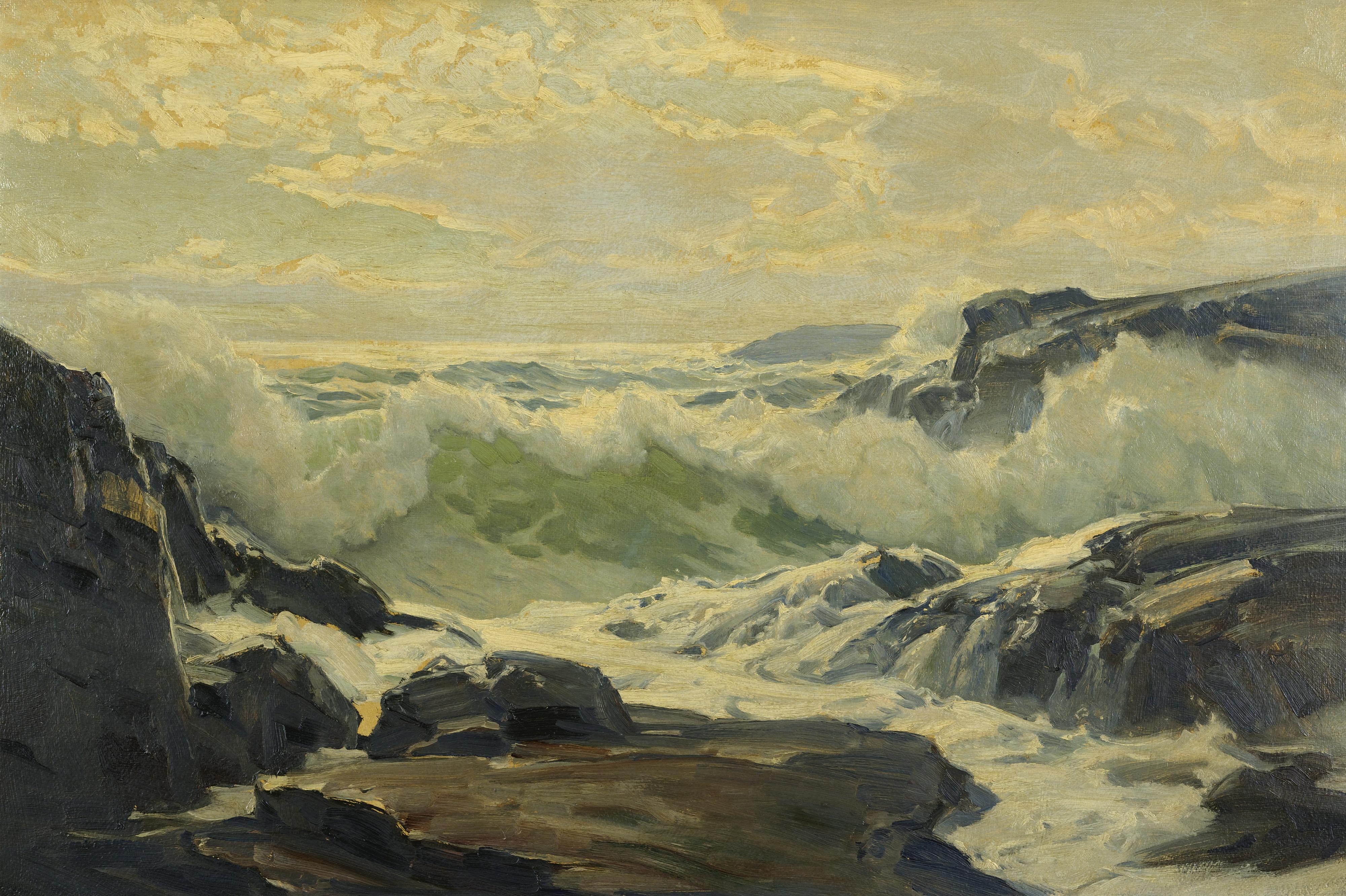Frederick Judd Waugh - Coast Of Maine