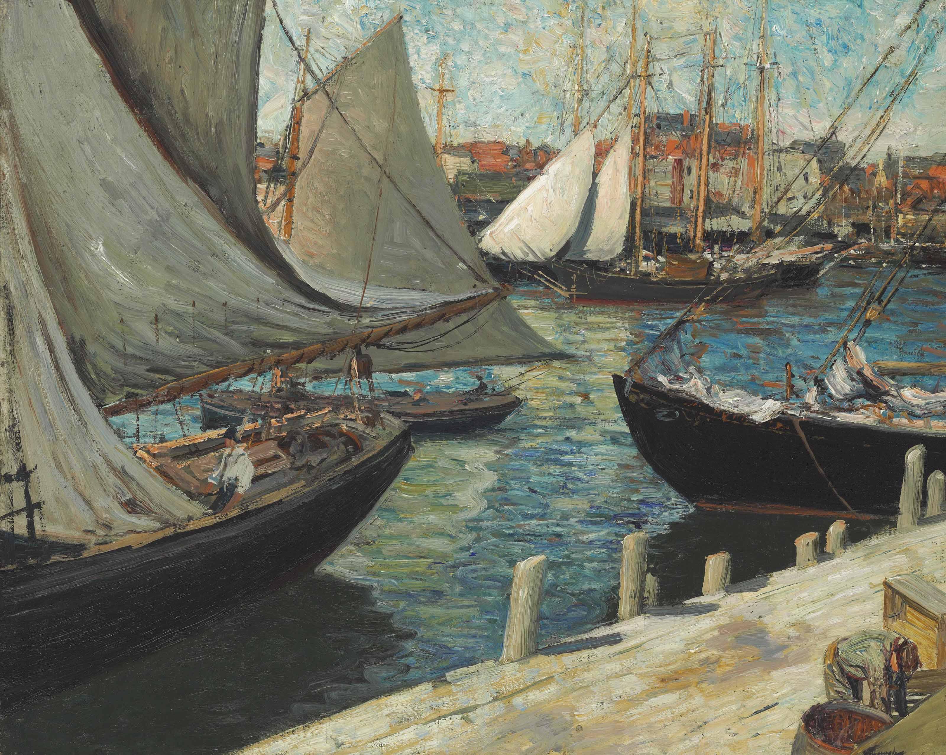 Frederick Judd Waugh - Gloucester Fishermen