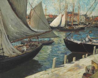 Frederick Judd Waugh - Gloucester Fishermen