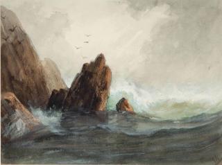 Frederick Judd Waugh - Monhegan Rocks