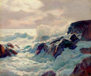 Frederick Judd Waugh - Pounding Surf