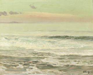 Frederick Judd Waugh - Seascape