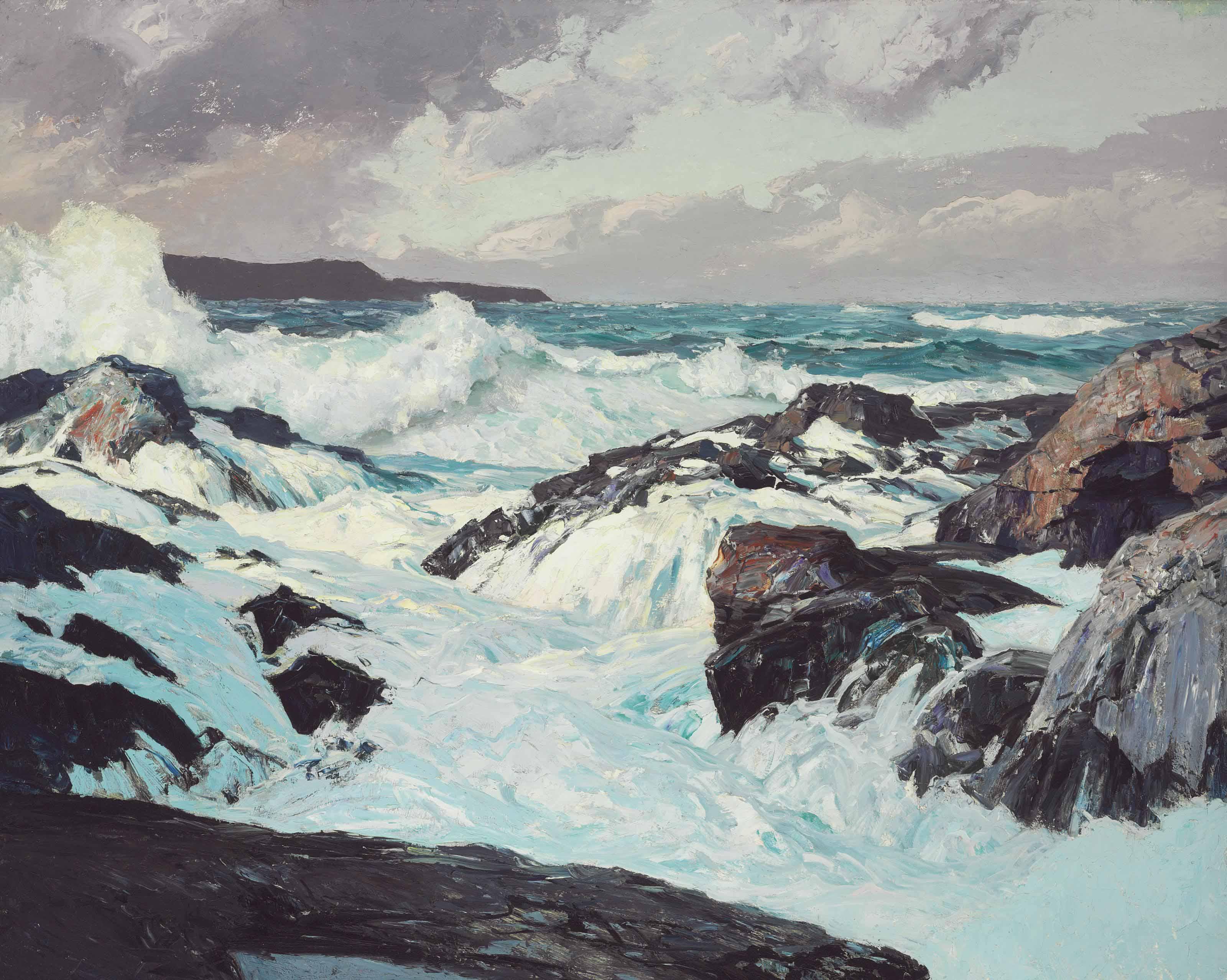 Frederick Judd Waugh - Sou\'wester