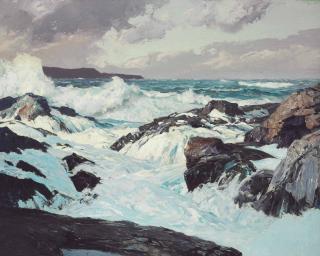 Frederick Judd Waugh - Sou\'wester