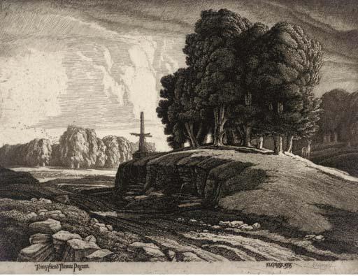 Frederick Landseer Maur Griggs - The Cross Hands (C. 52vi)