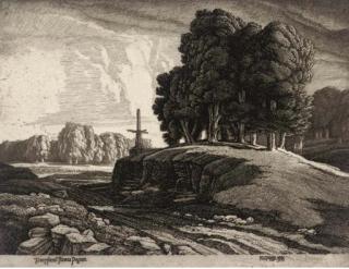 Frederick Landseer Maur Griggs - The Cross Hands (C. 52vi)