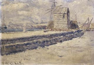 Frederick Mccubbin - At the Mouth of the River, Williamstown