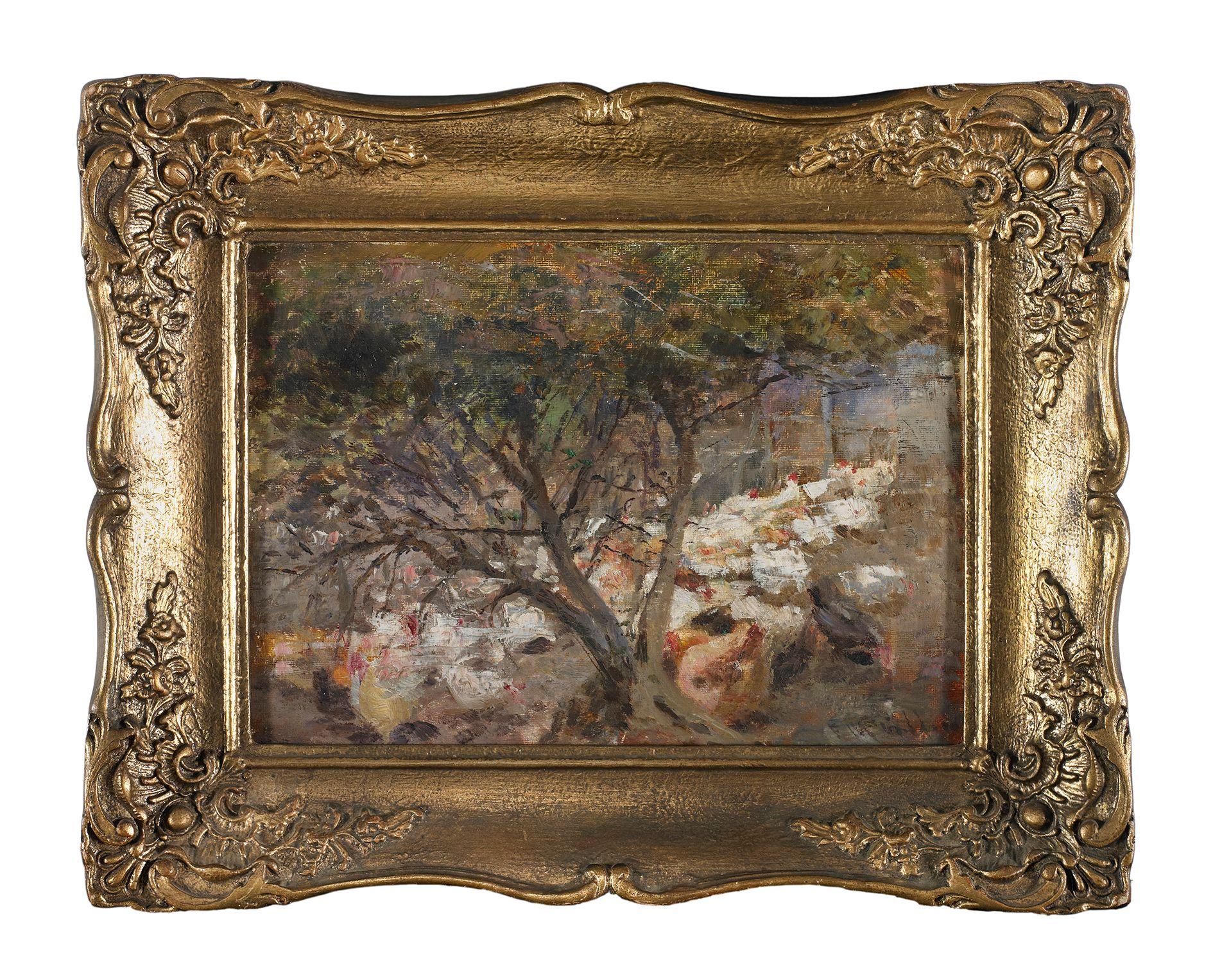 Frederick McCubbin - Fowls, Macedon, 1908